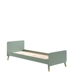 90x200 Bett in Oliv Grün & Gold - Genn^Wohnen Discount