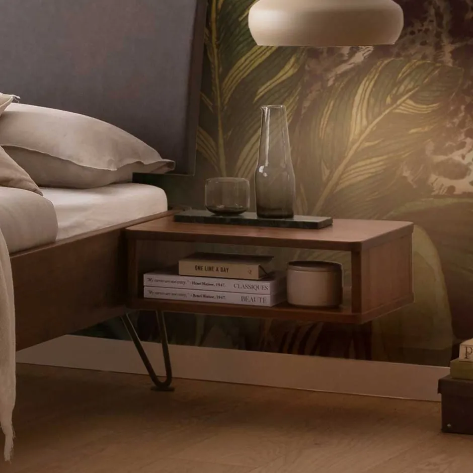 140x200 Bett mit Polsterkopfteil Kunstleder Grau - Ricana^Wohnen Sale