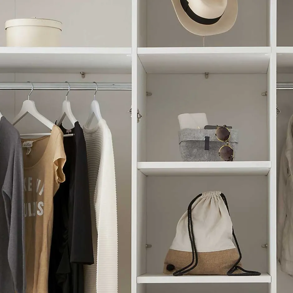 Wohnen 160x200 Bettanlage & Kleiderschrank - Maggio (vierteilig)