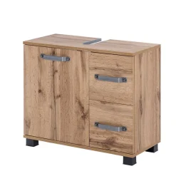 65x59 cm Becken-Unterschrank in Holz Optik - Iskro^Wohnen Best