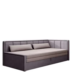 Wohnen 150x200 cm Bettsofa in Altrosa und Mauve - Tampa