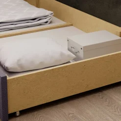 Wohnen 150x200 cm Bettsofa in Altrosa und Mauve - Tampa