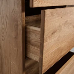 Wohnen 53x143 cm Eiche Kommode geölt - Avidora