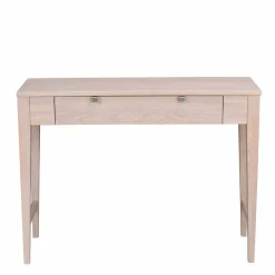 Wohnen 100x40 cm Konsolentisch in Eiche White Wash - Vaxos