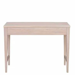 Wohnen 100x40 cm Konsolentisch in Eiche White Wash - Vaxos