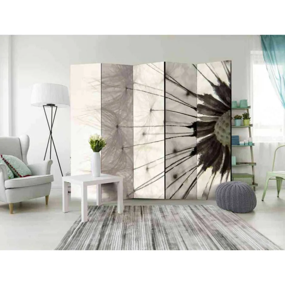 Wohnen 225x172 cm Paravent mit Fotodruck 2-seitig - Rionja