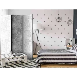 Wohnen 135x172 cm Raumtrenner mit floraler Grafik - Miset