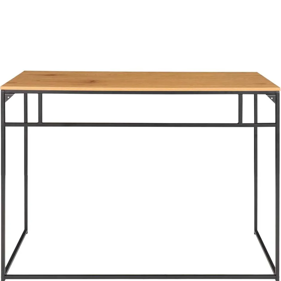 Wohnen 100x45 cm Schreibtisch in Eiche Optik - Enzetra