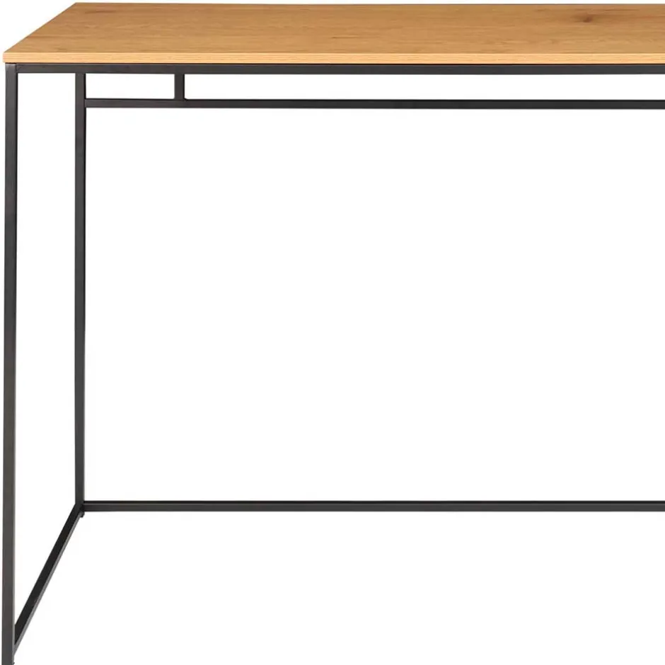 Wohnen 100x45 cm Schreibtisch in Eiche Optik - Enzetra
