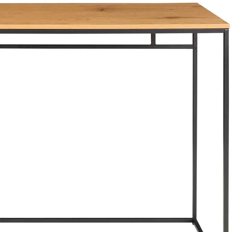 Wohnen 100x45 cm Schreibtisch in Eiche Optik - Enzetra