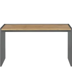 143x63 cm Schreibtisch in Wildeiche Optik & Anthrazit - Ahilav^Wohnen Sale