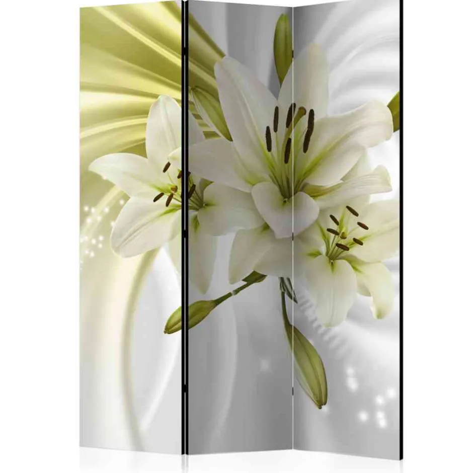 Wohnen 135x172 cm Spanische Wand mit Lilien - Ballardo