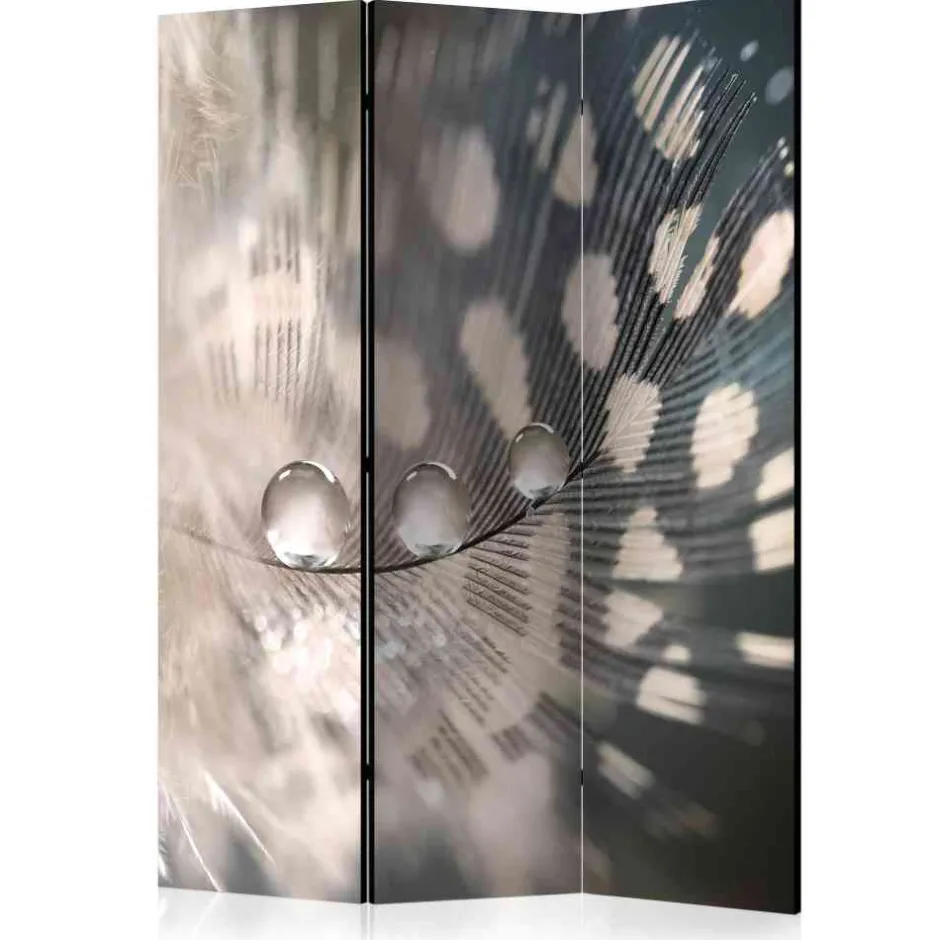 Wohnen 135x172 Deko Raumteiler Feder & Tropfen - Rosinna