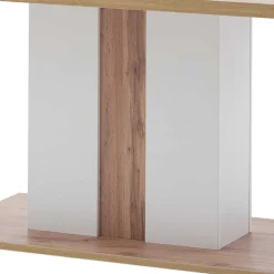 Wohnen 160x90 Esstisch mit Säulenfuß zweifarbig - Caldri