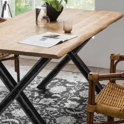 160x85 Esszimmertisch aus Mangoholz - Bastiono^Wohnen Sale