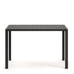 Wohnen 150x77 Garten Stehtisch in Dunkelgrau - Dumoriva