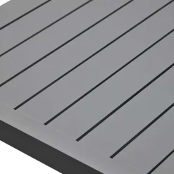 Wohnen 150x77 Garten Stehtisch in Dunkelgrau - Dumoriva