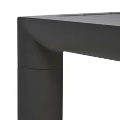 Wohnen 150x77 Garten Stehtisch in Dunkelgrau - Dumoriva