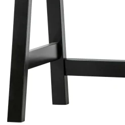 Kinder Wohnen 140x62 Kiefernholz Schreibtisch in Schwarz - Ilvessino