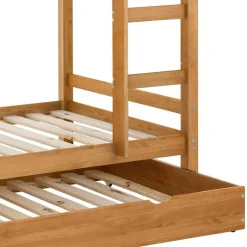 90x200 Kinder Stockbett in Kiefer Natur - Lowes^Wohnen Sale