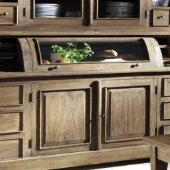 Wohnen 220x210 Landhaus Buffet aus Teak - Teako