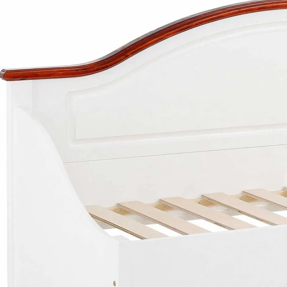 Wohnen 90x200 Landhaus Kojenbett inkl Lattenrost - Beapta