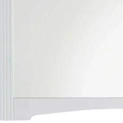 Wohnen 94x94 Landhaus Spiegel mit Holzrahmen - Beapta