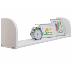 90x200 Prinzessinnen Etagenbett in Weiß mit Stoff Set - Laxela^Wohnen Sale