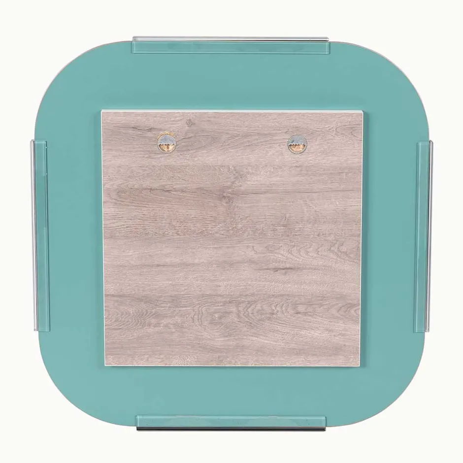 Wohnen 61x61 Quadrat Spiegel mit abgerundeten Ecken - Rodyris