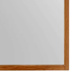 Wohnen 50x120 Rechteckiger Wandspiegel mit Eichenrahmen - Artensian