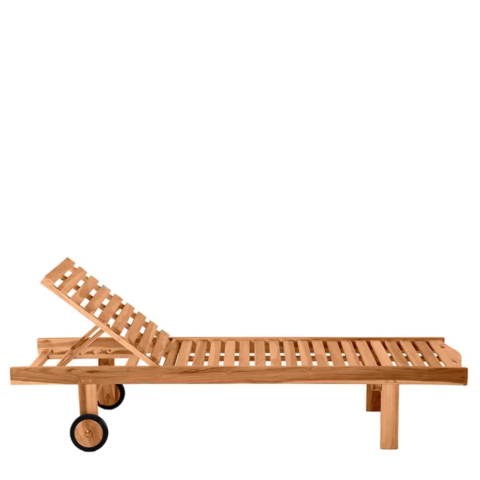 Wohnen 65x200 Rollliege mit verstellbarem Kopfteil - Klahuma