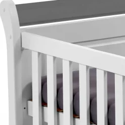 70x140 Scandi Style Gitterbett für Kinderzimmer - Mirandesca^Wohnen Hot