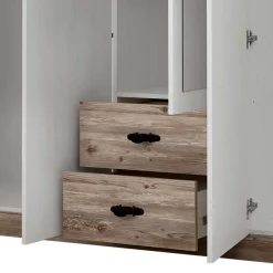 Wohnen 180x200 Schlafzimmer Möbel komplett - Nedita I (vierteilig)