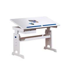 109x55 Schreibtisch für Kinder höhenverstellbar - Bulvaty^Wohnen Best