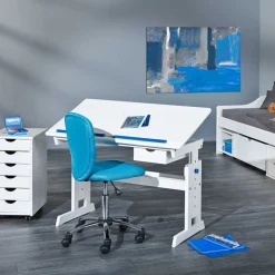 109x55 Schreibtisch für Kinder höhenverstellbar - Bulvaty^Wohnen Best