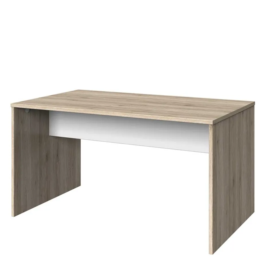 Wohnen 140x70 Schreibtisch mit Knieraumblende - Folio