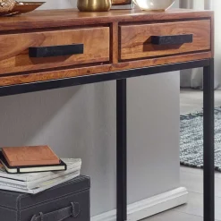 Wohnen 90x36 Schreibtisch Schminktisch mit Schubladen - Vioriga