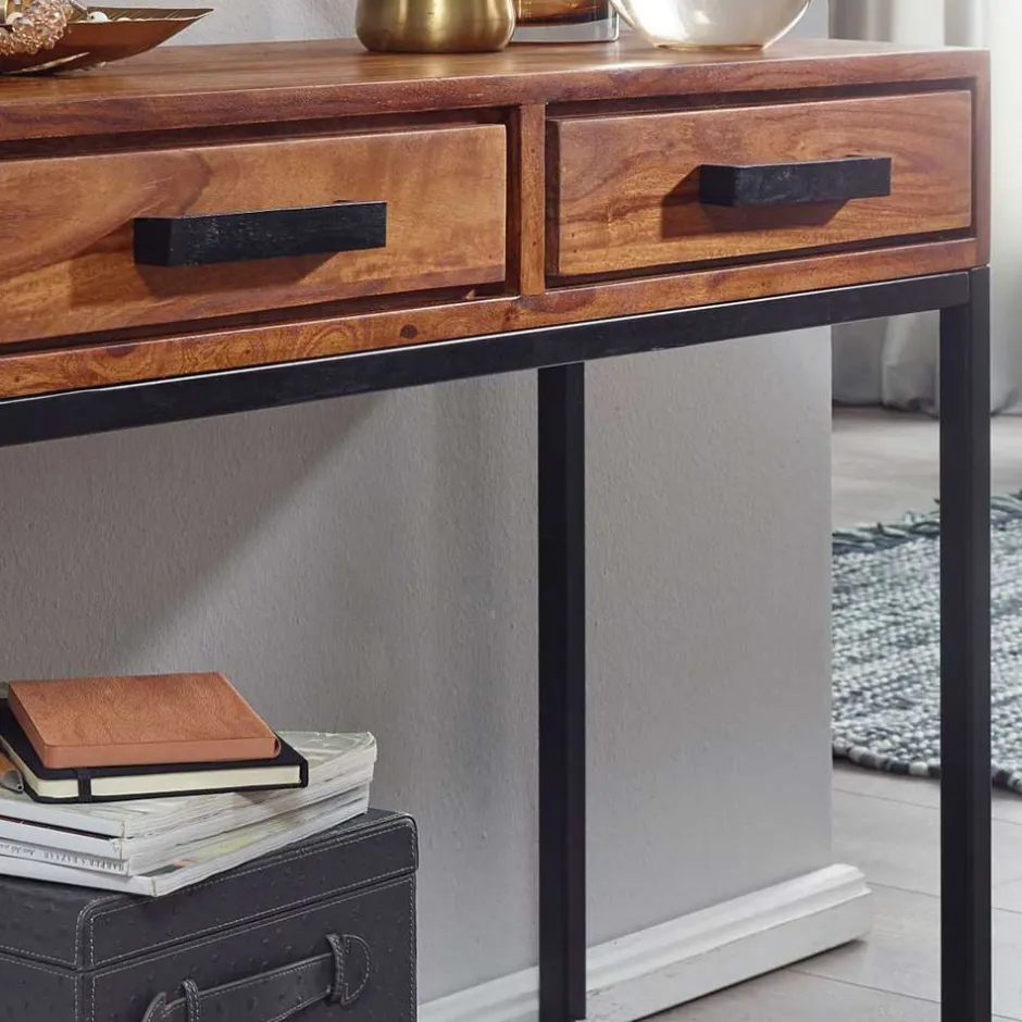 Wohnen 90x36 Schreibtisch Schminktisch mit Schubladen - Vioriga