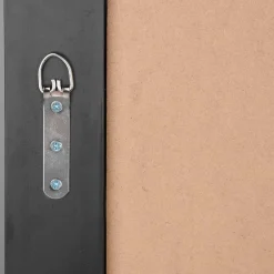 Wohnen 55x70 Spiegel mit breitem Rahmen in Silber - Tunapuna