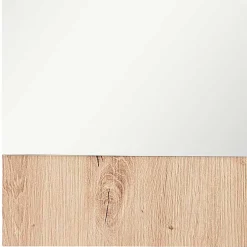 Wohnen 84x84 Spiegel mit Wildeiche NB Leiste - Cluster