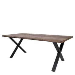 Wohnen 200x95 Tisch mit Polsterstühlen - Ricinga (siebenteilig)