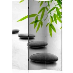 135x172 Trennwand Kiesel & Bambus - Mandina^Wohnen Discount