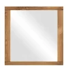Wohnen 80x80 Wandspiegel aus Eichenholz Rahmen - Sennya