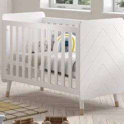 60x120cm Kinderbett mit Gitterseiten - Zimventa^Wohnen Sale