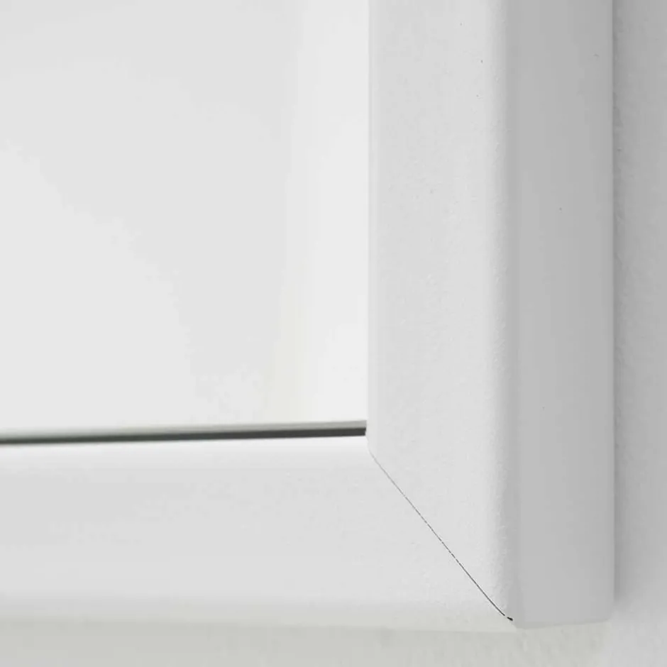 Wohnen 40x55cm Spiegel mit weißem Metallrahmen - Ezeiza