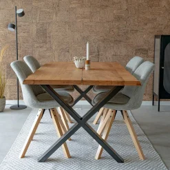 X-Fuß Essgruppe modern - Nanila (fünfteilig)^Wohnen Outlet