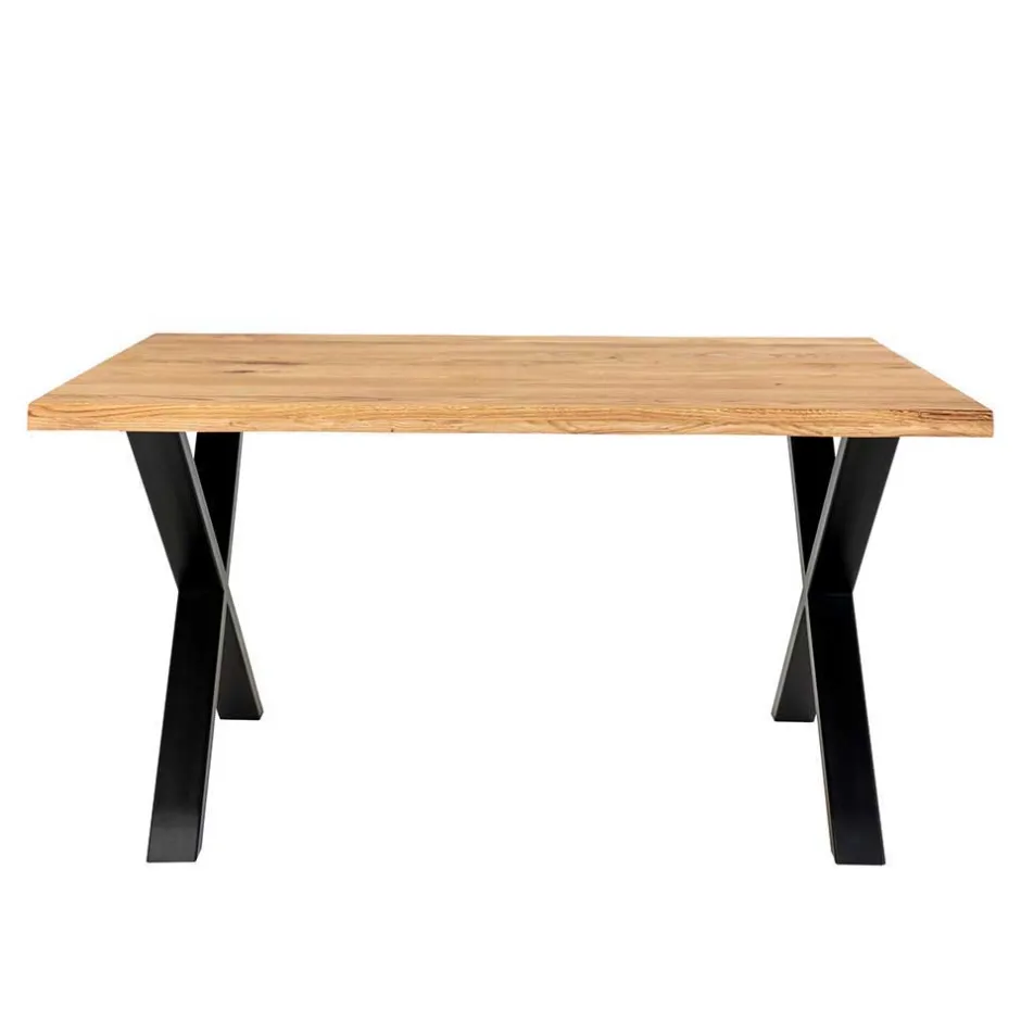 X-Fuß Esszimmertisch & Stühle - Zia (fünfteilig)^Wohnen New