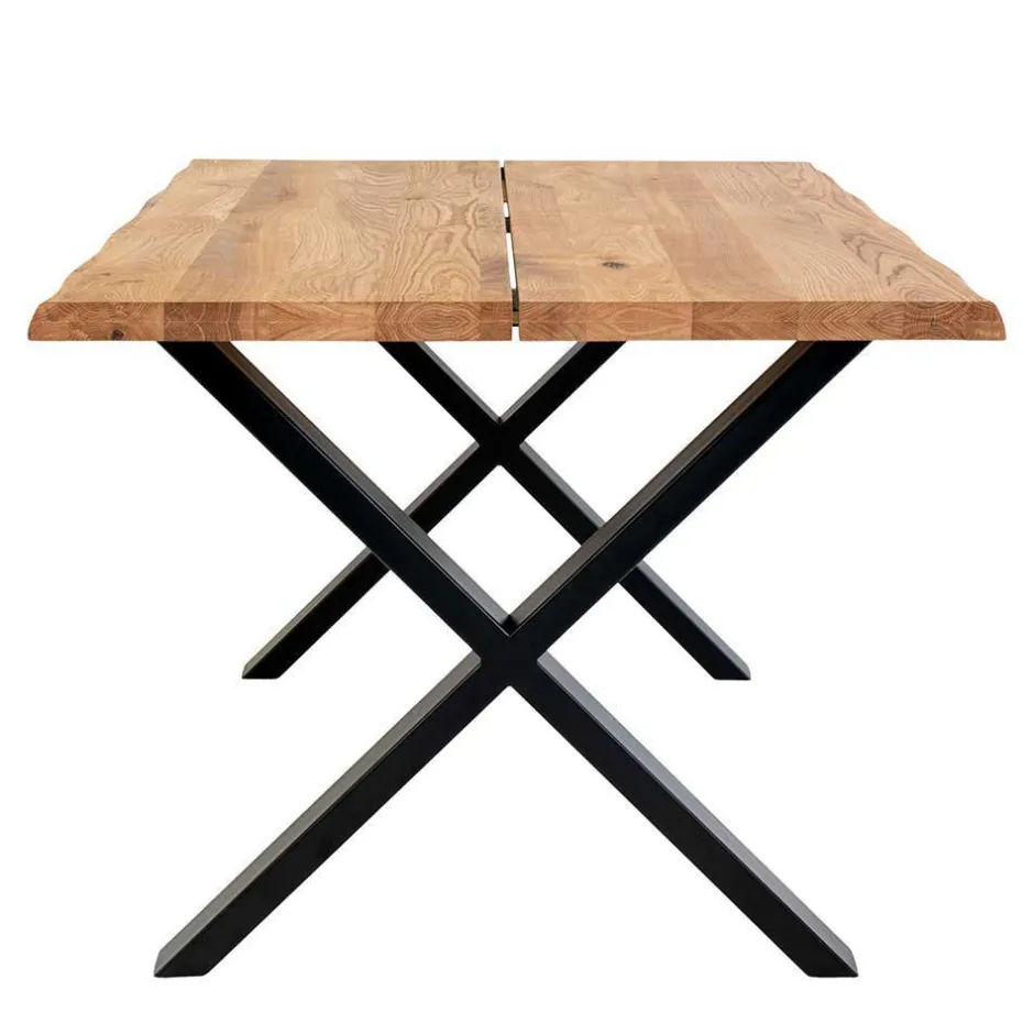 X-Fuß Esszimmertisch & Stühle - Zia (fünfteilig)^Wohnen New