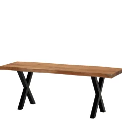 Wohnen X-Fuß Garderobenbank mit Baumkante - Nariosca