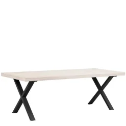 X-Fuß Tisch Essplatz für 6 Personen - Freshna (siebenteilig)^Wohnen Best